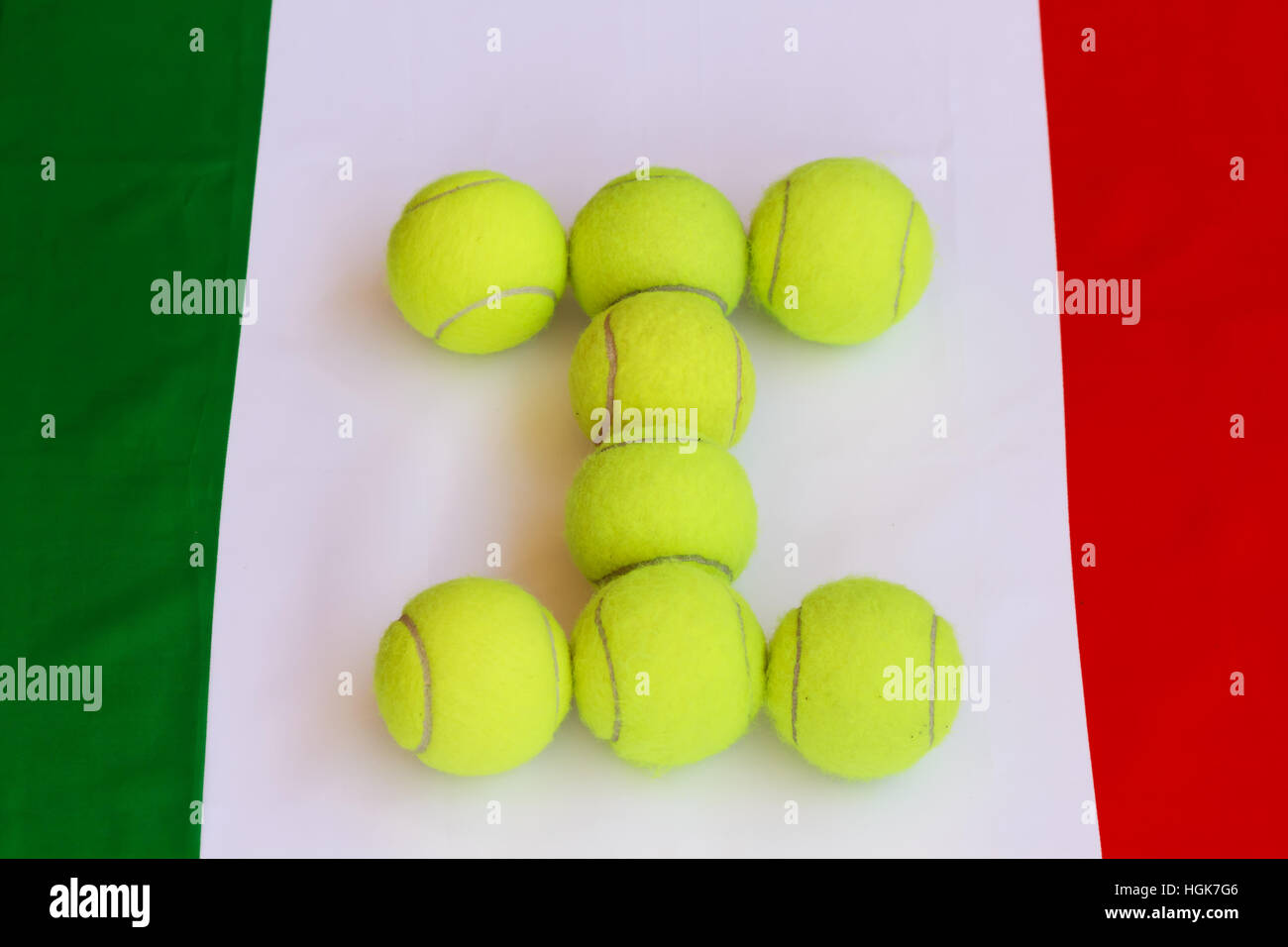 tennis italien Banque D'Images