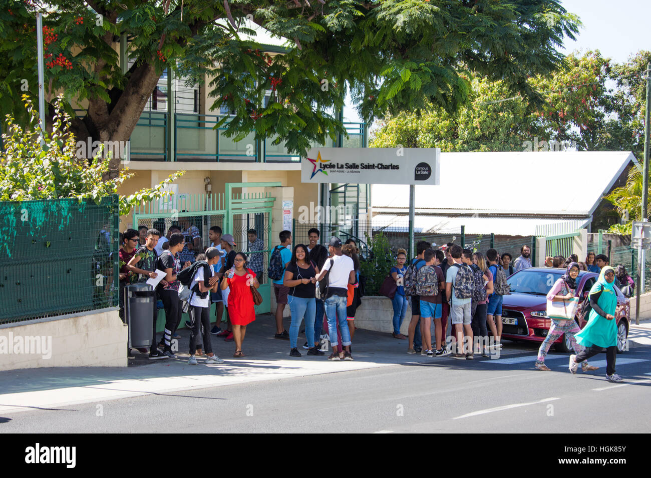 île la réunion school Banque de photographies et d’images à haute