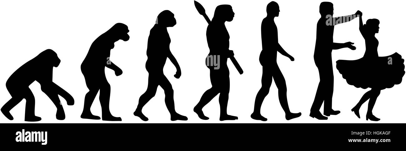 Évolution quare dance Banque D'Images