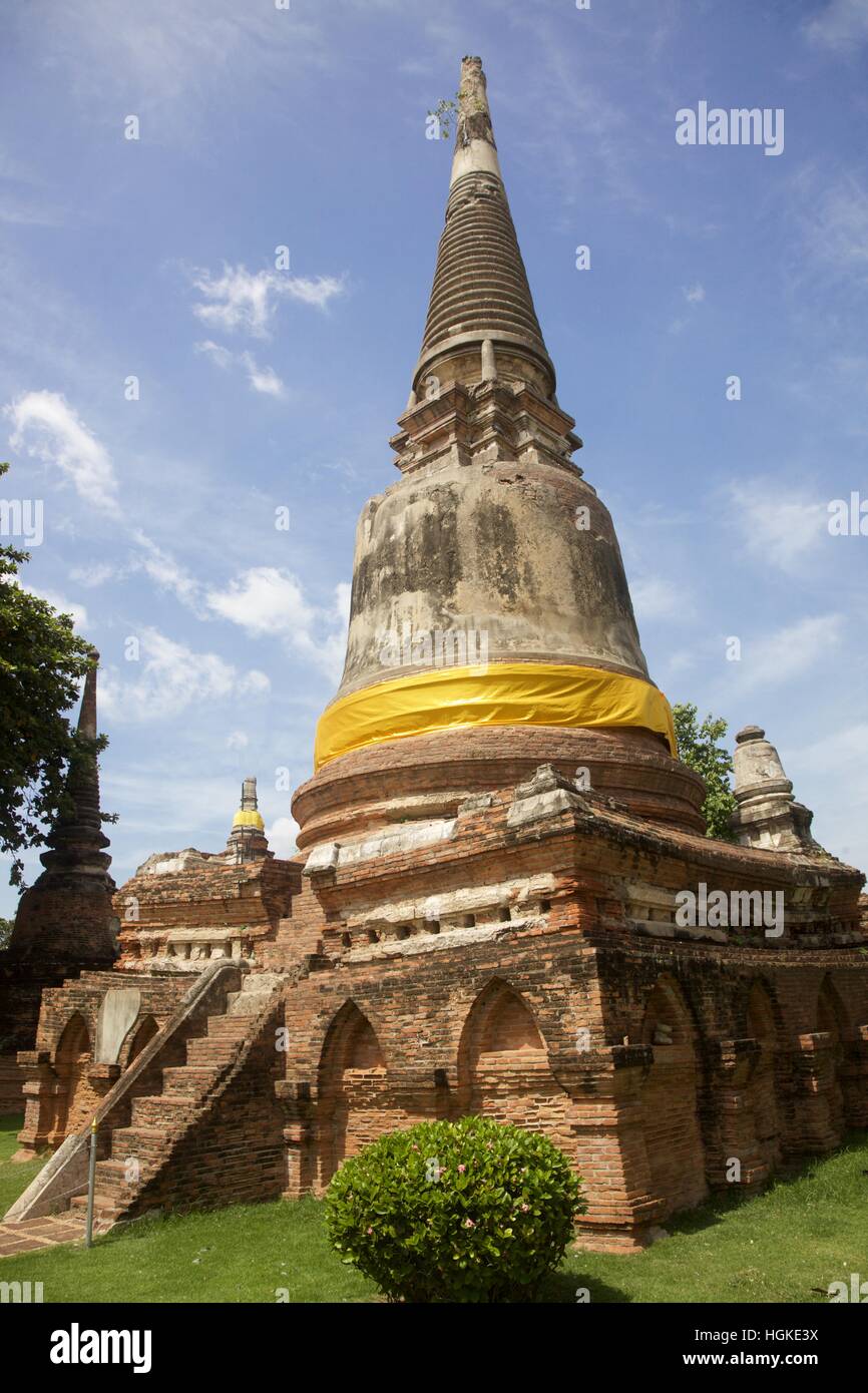L'ancienne capitale de Siam, la Thaïlande Ayuttaya Banque D'Images