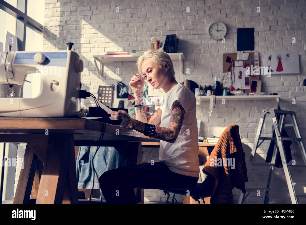 Robe Mode tendance Design créatif Concept élégant Banque D'Images