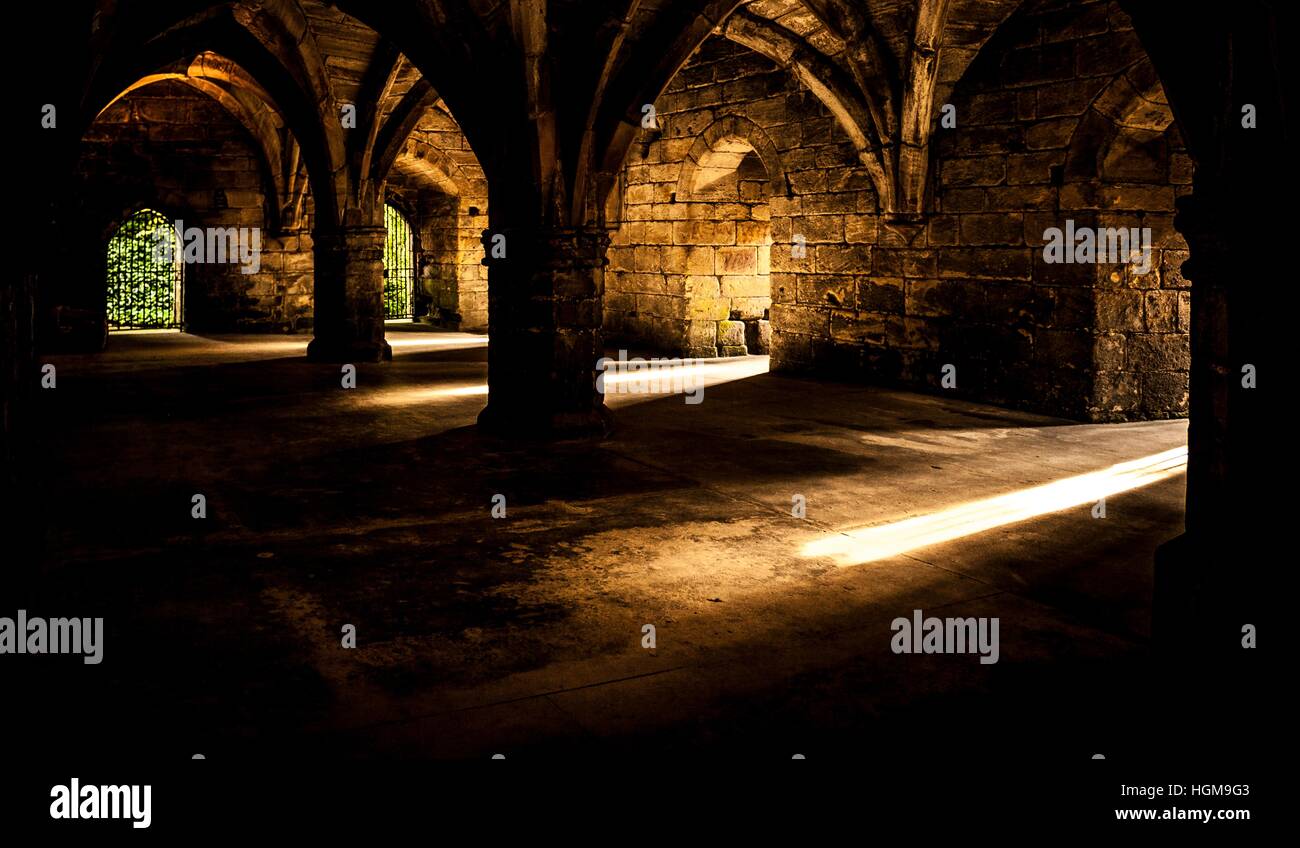 Chambre au chateau Banque D'Images