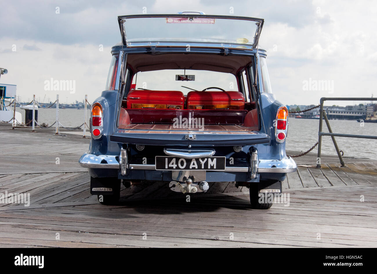 Humber Super Snipe Series V estate, classique des années 1960, la voiture de la famille Rootes Group Banque D'Images