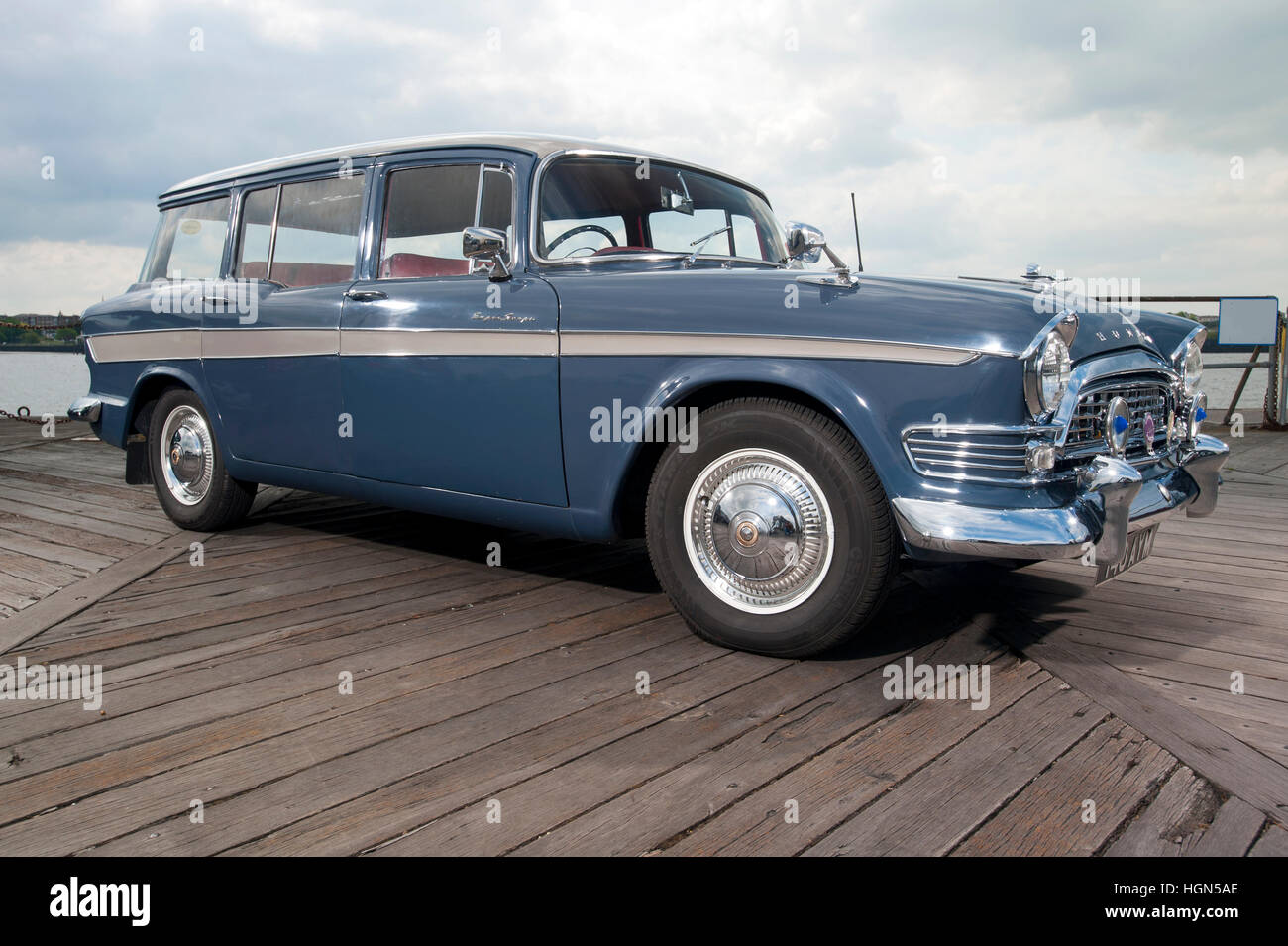 Humber Super Snipe Series V estate, classique des années 1960, la voiture de la famille Rootes Group Banque D'Images