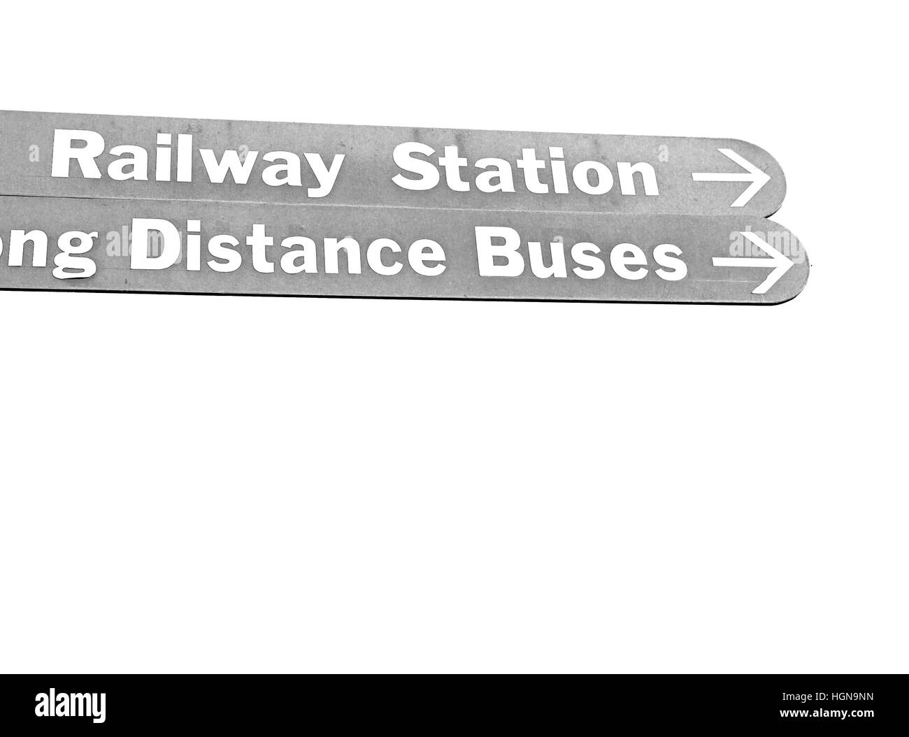Blur en afrique du sud de près de l'arrière-plan comme symbole de fer signe Banque D'Images