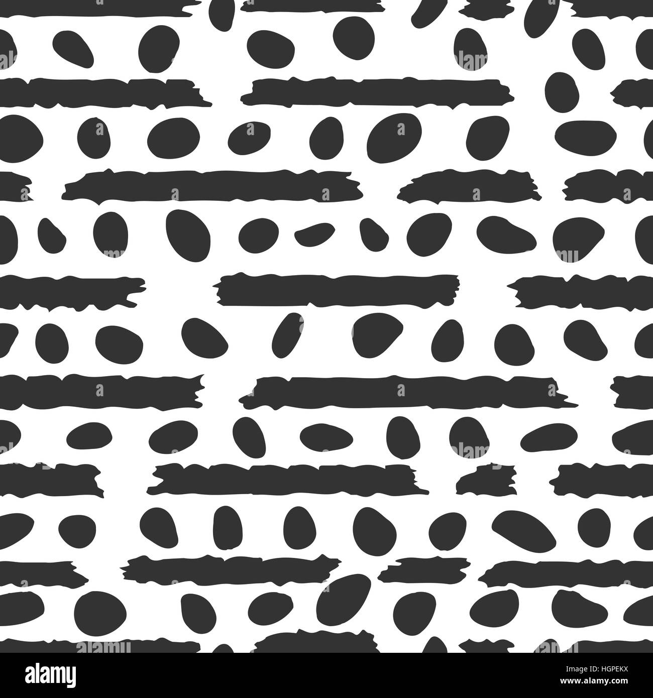 Bandes transparentes, agitaient, tachées, traits d'aquarelle horizontale, les lignes Illustration de Vecteur