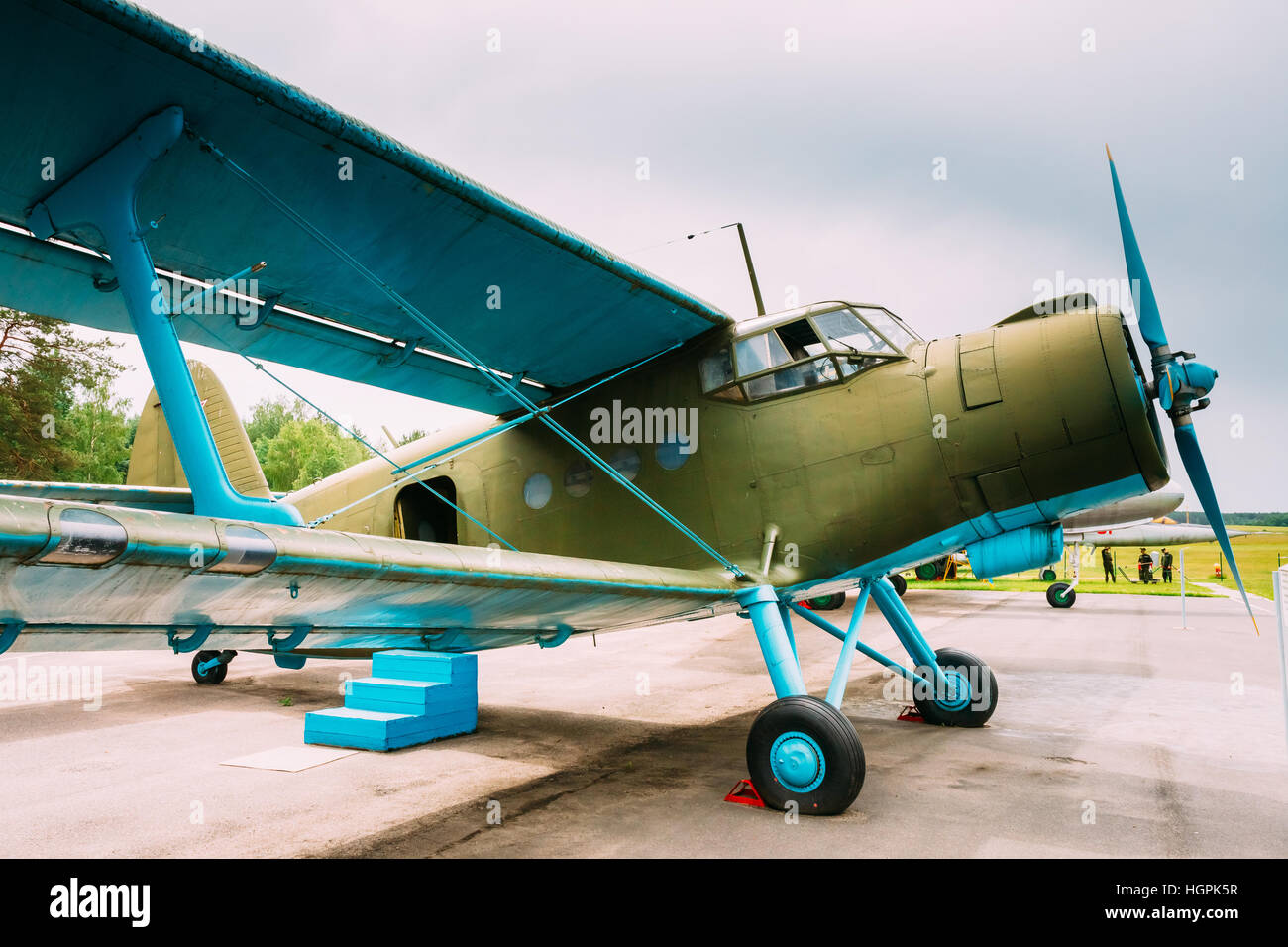 Ancien avion avion avion soviétique, Avion Banque D'Images