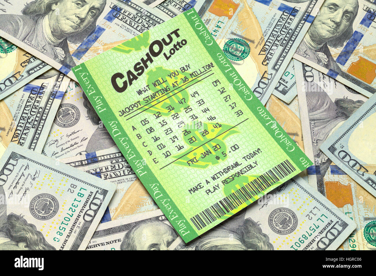 Ticket loto Banque de photographies et d’images à haute résolution - Alamy