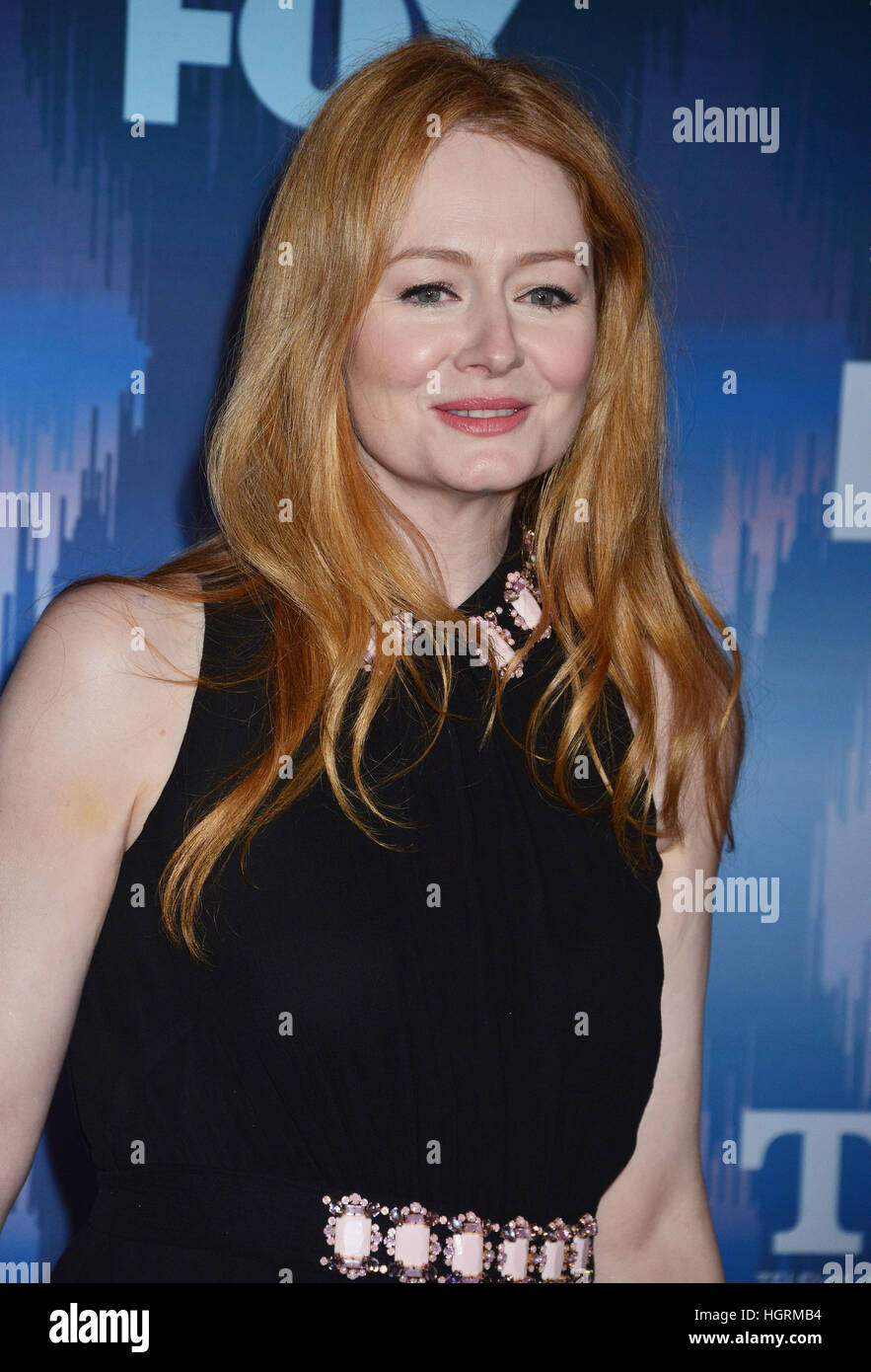 Los Angeles, USA. Jan 11, 2017. Miranda Otto 158 arrivant à la FOX All-Star party 2017 Winter TCA Tour à Langham Hotel le 11 janvier 2017 à Pasadena © Gamma-USA/Alamy Live News Banque D'Images