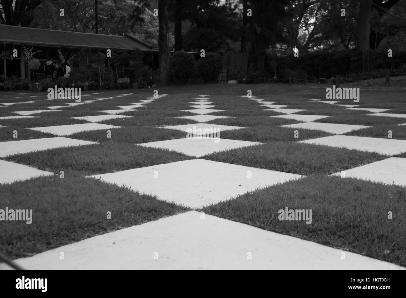 Jardin japonais à Buenos Aires, Argentine Banque D'Images