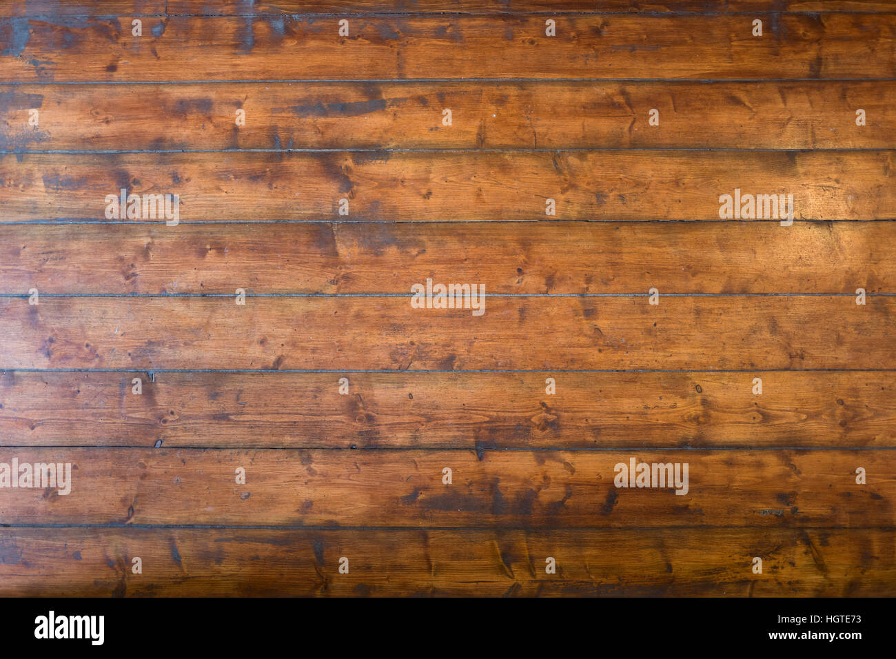 Parquet dans le couloir d'une ancienne maison à usage d'arrière-plan Banque D'Images