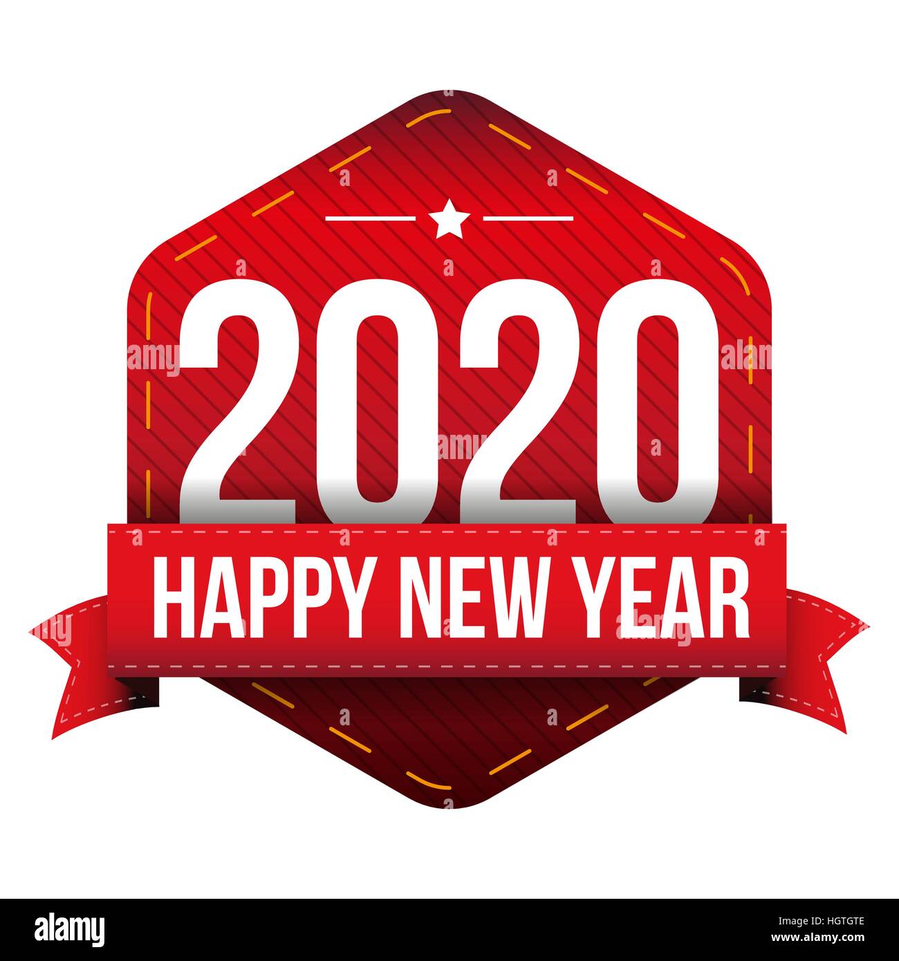 Bonne Année 2020 vector Illustration de Vecteur