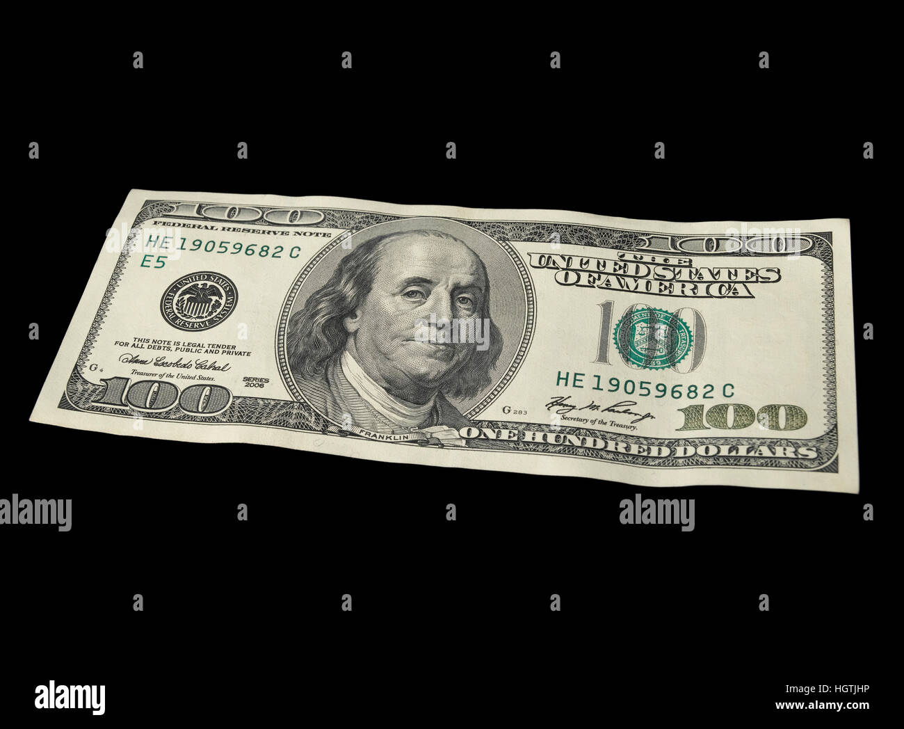 Billet de 100 dollars Banque de photographies et d’images à haute ...