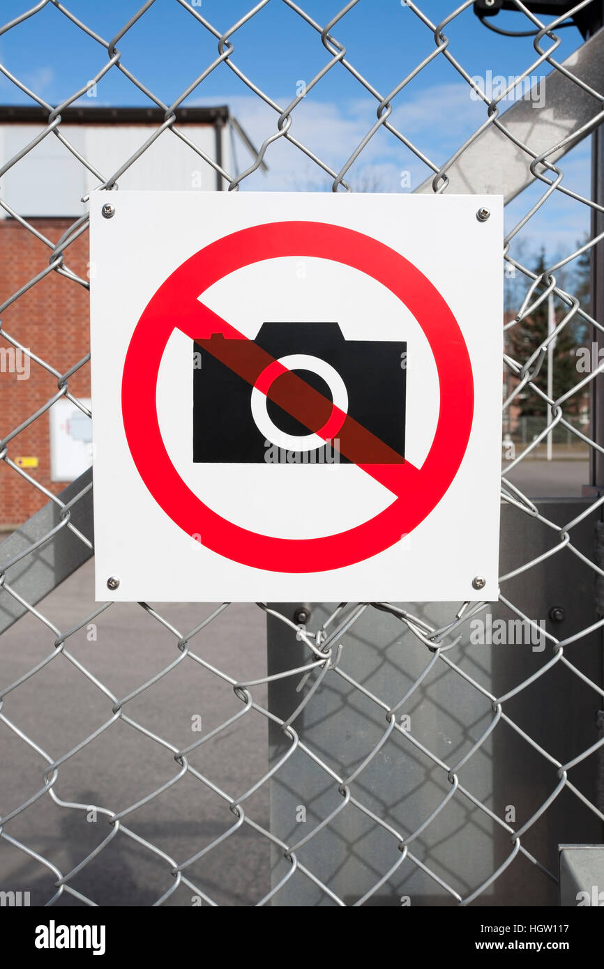 Aucun signe de Photos Banque D'Images