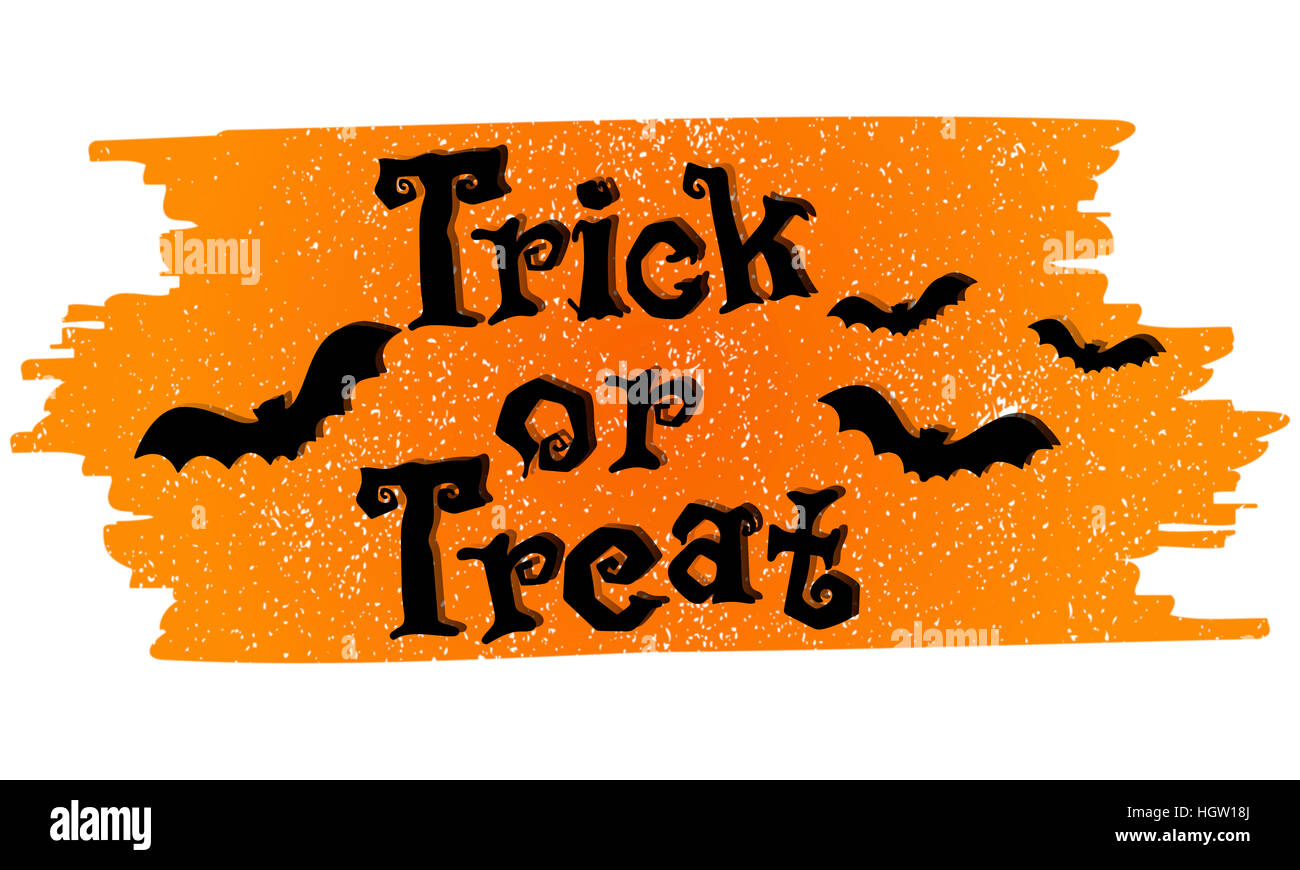 Creepy Spooky Halloween Citrouille Traiter Concept Banque D'Images