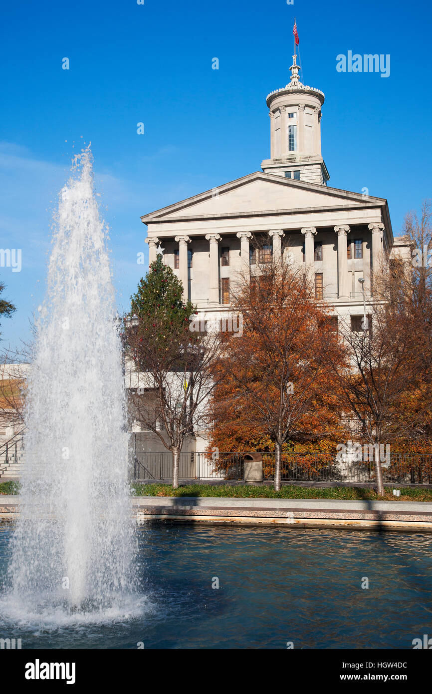 Capitole de l'état historique du Tennessee, Nashville Banque D'Images