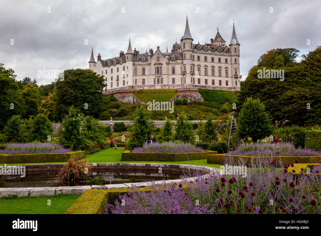 Dunrobin Castle, Scotland, UK Banque D'Images