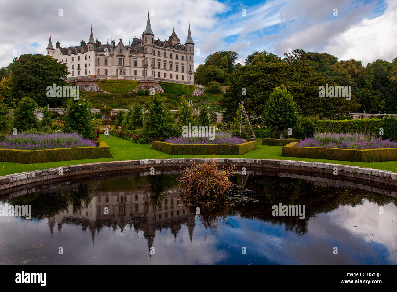 Dunrobin Castle, Scotland, UK Banque D'Images