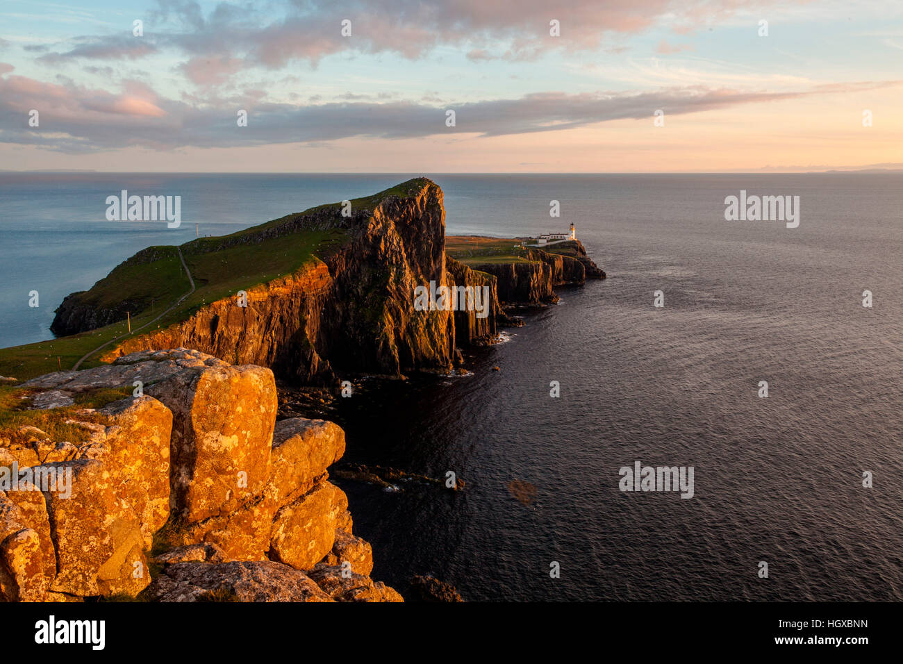 Neist Point, Isle of Skye, Scotland, UK Banque D'Images