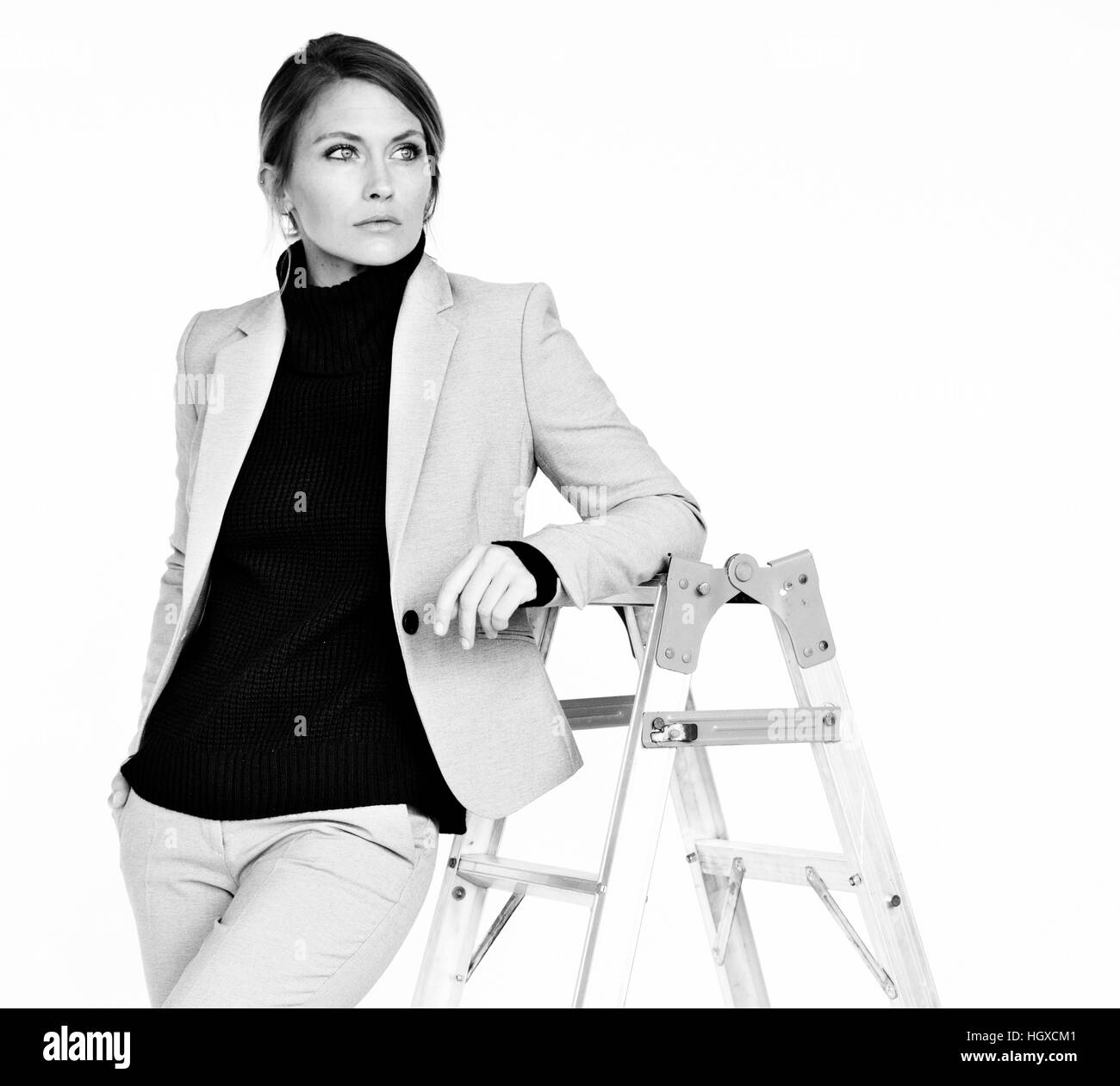 Shoot Studio gens Portrait Concept Banque D'Images