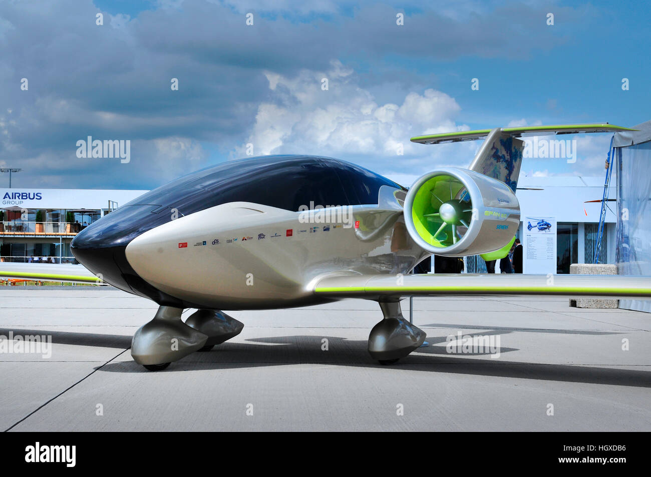 Airbus, l'E-Fan 2.0, de l'ADI, Berlin-Schoenefeld, Deutschland Banque D'Images