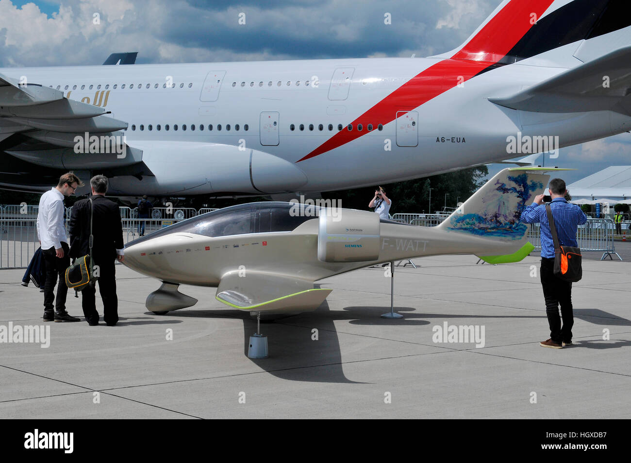 Airbus, l'E-Fan 2.0, de l'ADI, Berlin-Schoenefeld, Deutschland Banque D'Images