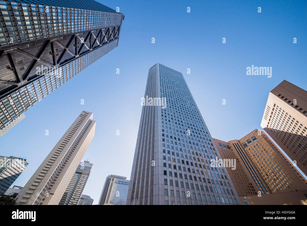 Gratte-ciel de Shinjuku, Shinjuku, Tokyo, Japon Banque D'Images