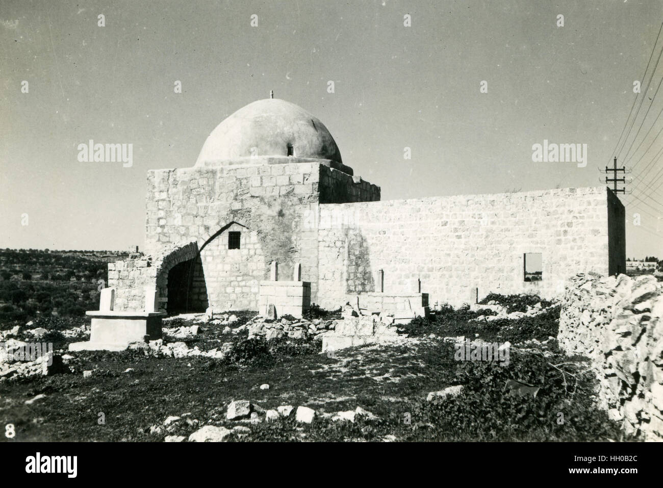 Du tombeau de Rachel, Jérusalem, Palestine, Israël, 1946, Banque D'Images