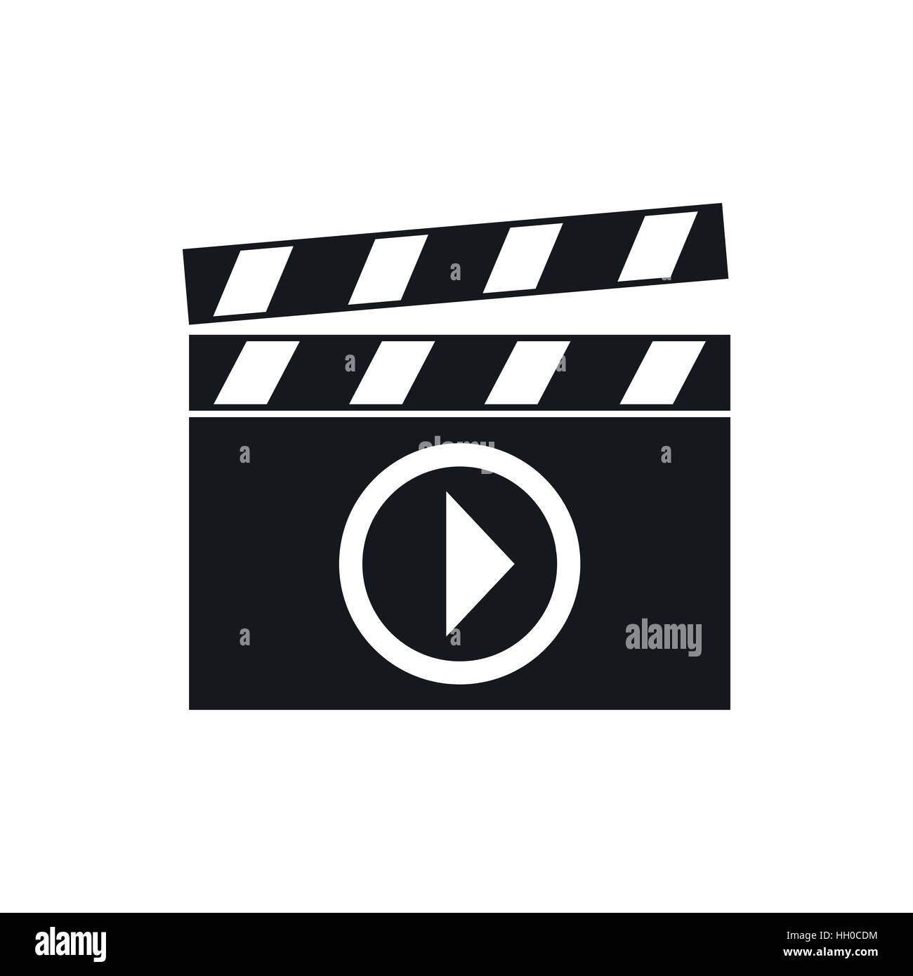 Clap Cinéma Vidéos Icône De - Images vectorielles gratuites sur