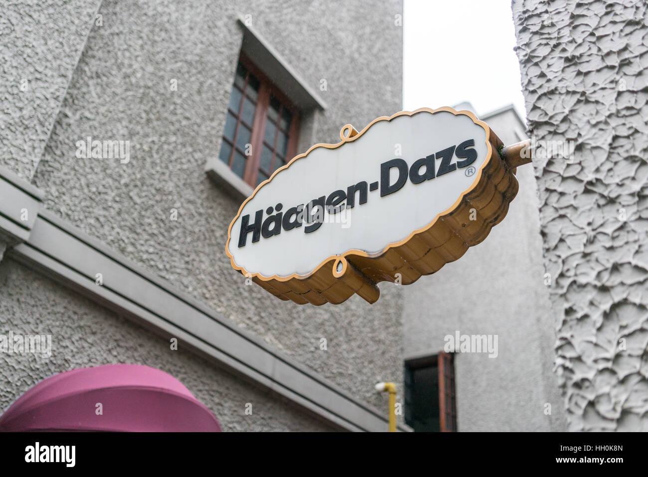 Haagen Dazs Banque D'Images