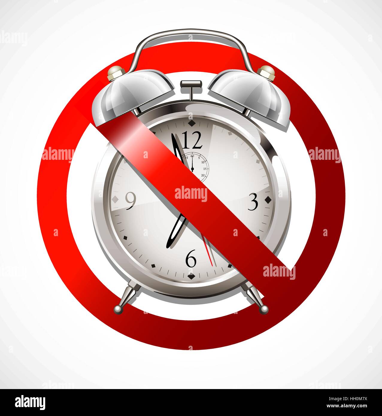 Réveil concept Illustration de Vecteur