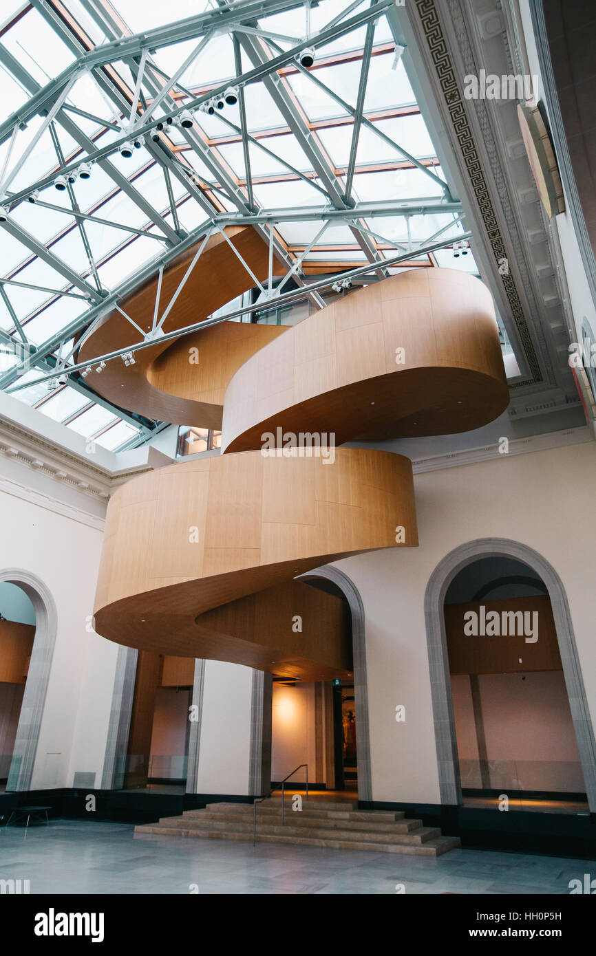 Art gallery of ontario escalier intérieur Banque D'Images