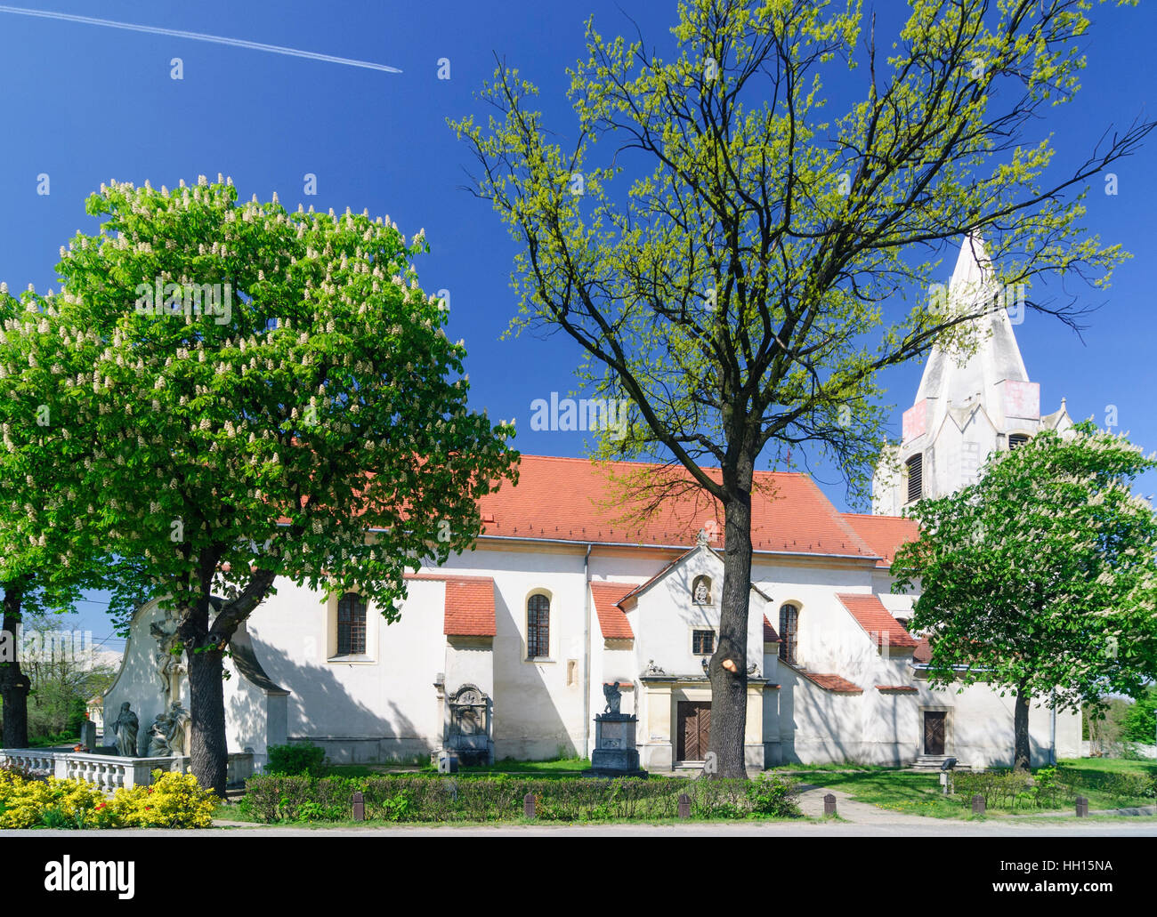 Rajka : Saint Martin, église , Györ-Moson-Sopron, Hongrie Banque D'Images