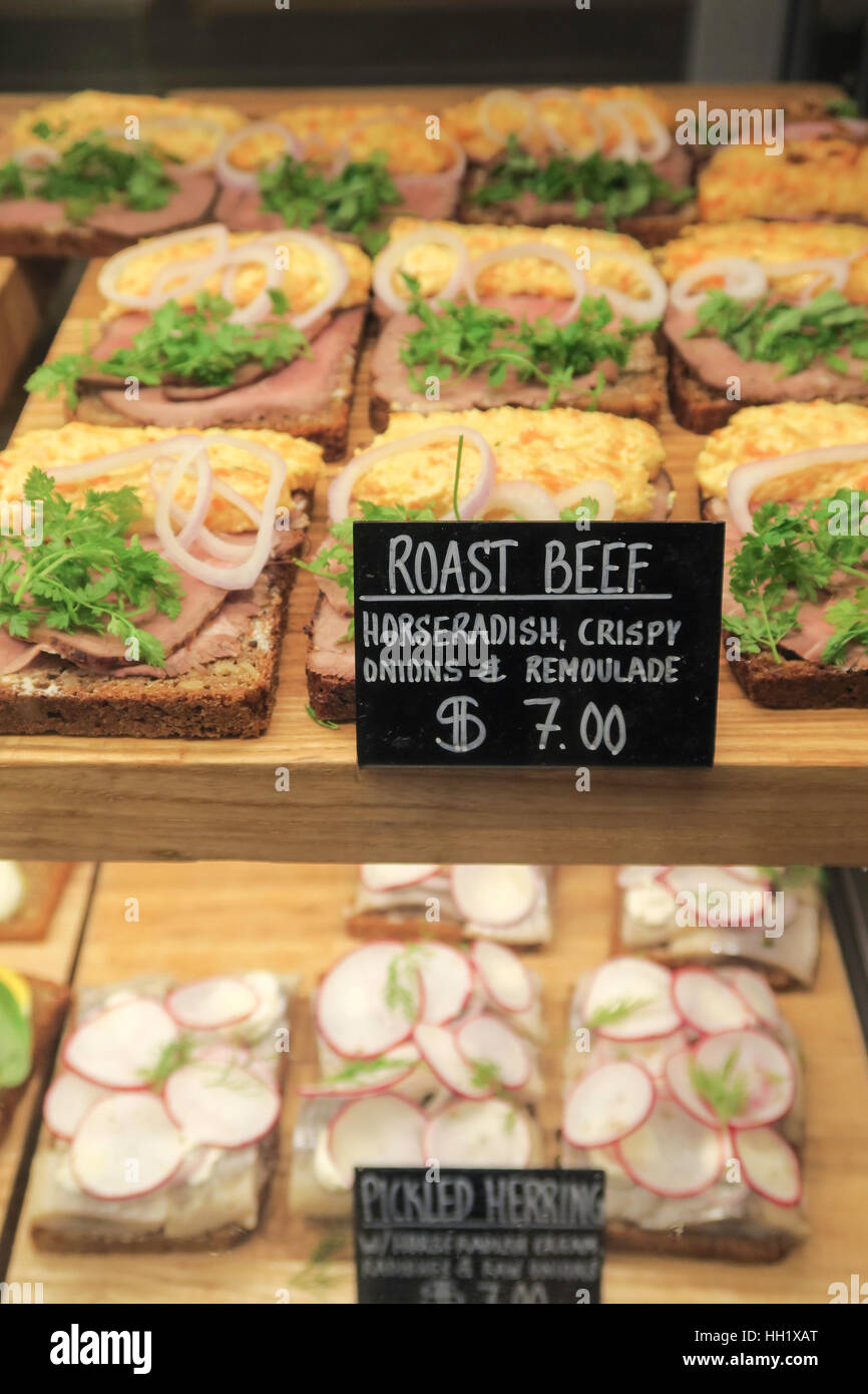 La Great Northern Food Hall est situé dans la région de Vanderbilt Hall à Grand Central Terminal, NEW YORK, USA Banque D'Images