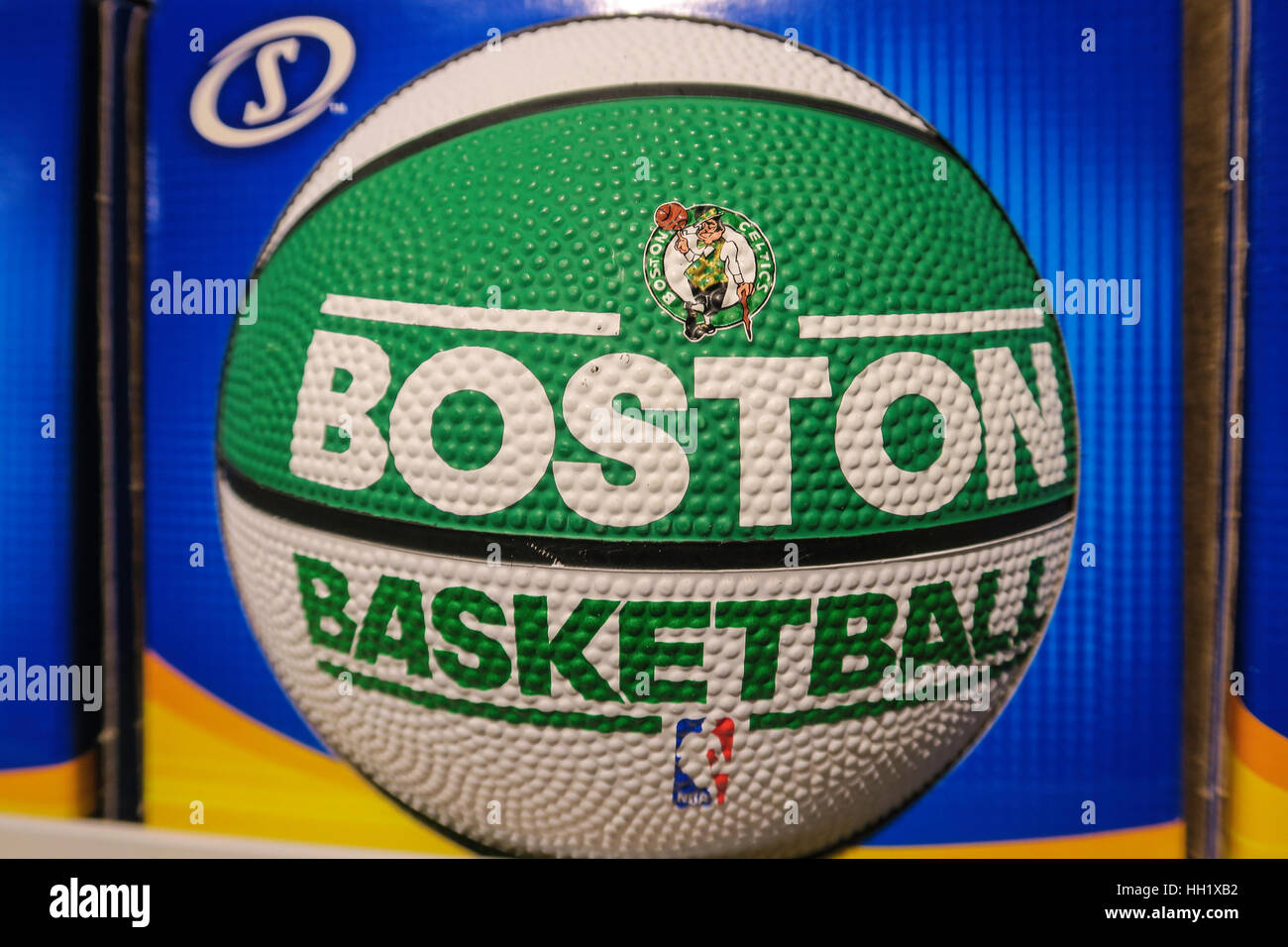 NBA Store on Fifth Avenue, New York, USA Banque D'Images