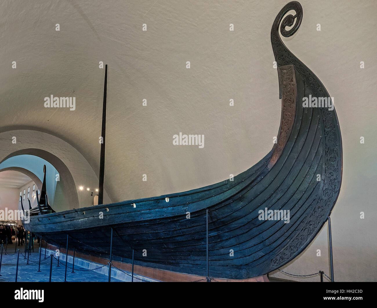 Viking Ship Museum Oslo Norvège Banque D'Images
