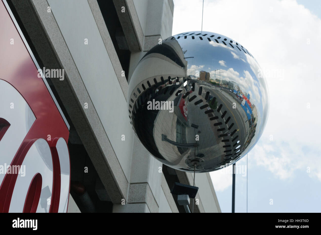 Mirror Ball à Washington Nationals Park au Washington Nationals Ball Park Banque D'Images