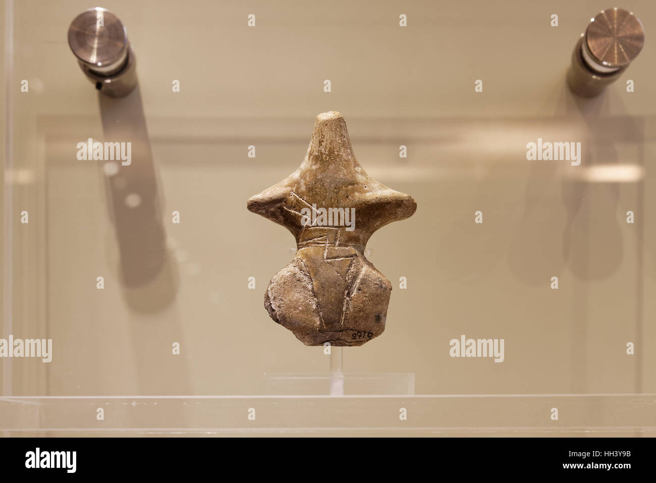 Corps de femme,figurines Musée Archéologique d'Héraklion, Crète, Banque D'Images