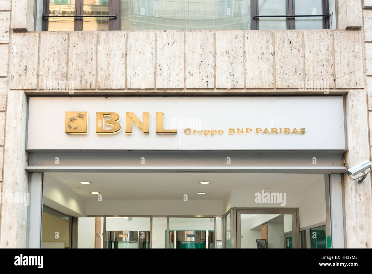 Banque du groupe BNL Day Banque D'Images