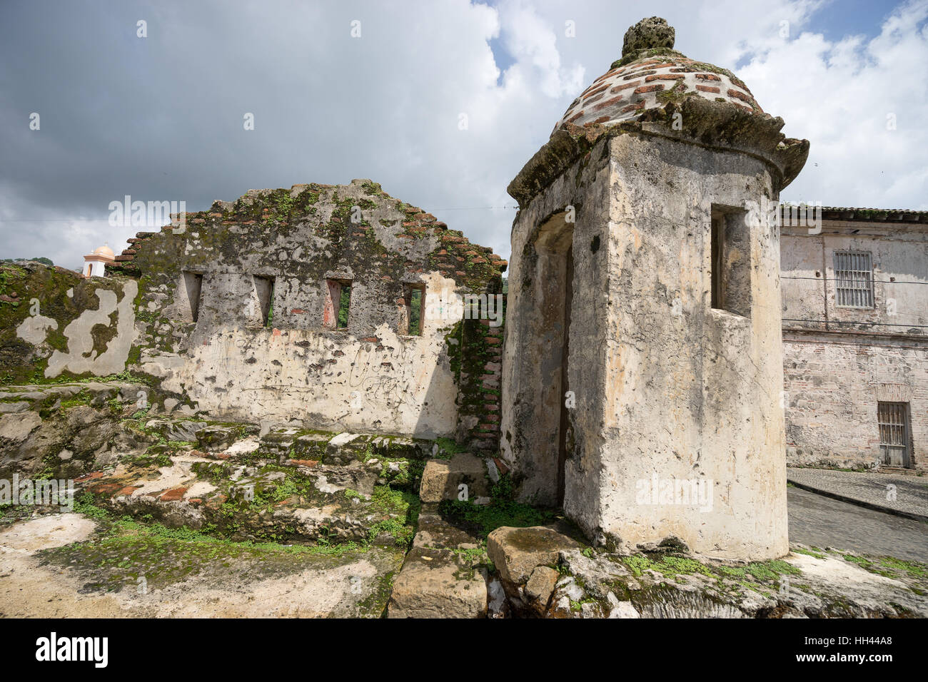 Le fort historique Jeronimo dans Panama Portobelo Banque D'Images