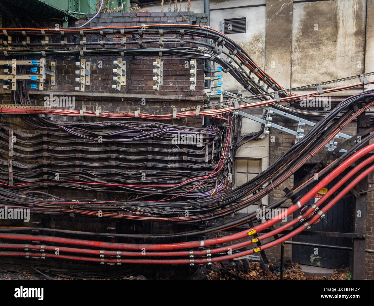 Électriques, le métro de Londres Banque D'Images