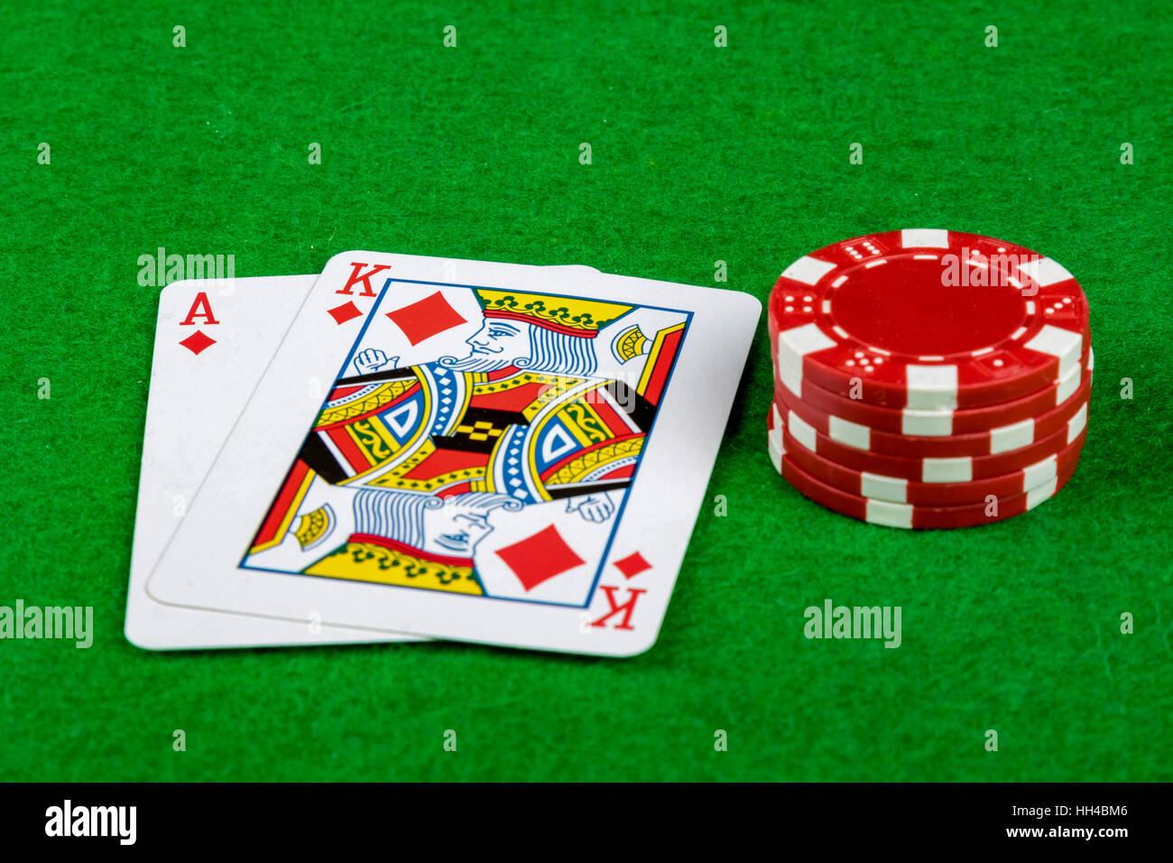 Black Jack 21 Banque D'Images