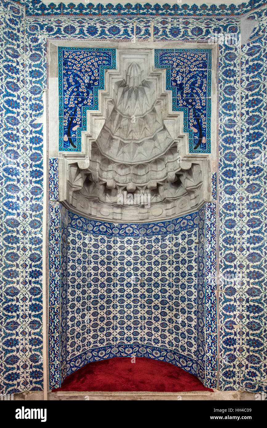 Le Mausolée de Hurrem Sultan dans la mosquée de Soliman à Istanbul Banque D'Images