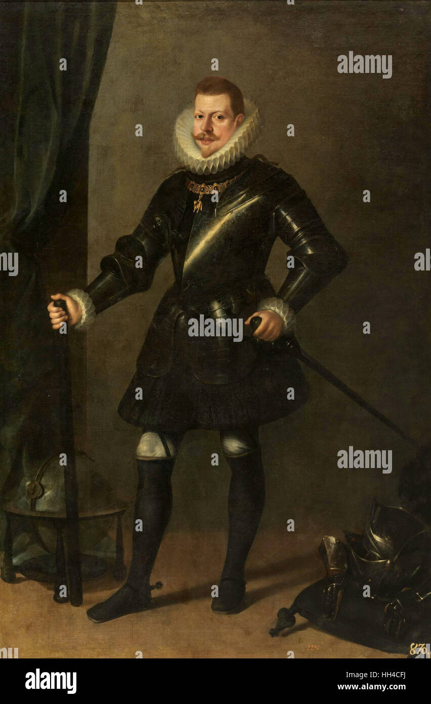Philippe III d'Espagne (1578 - 1621), roi d'Espagne, vers 1617 Banque D'Images