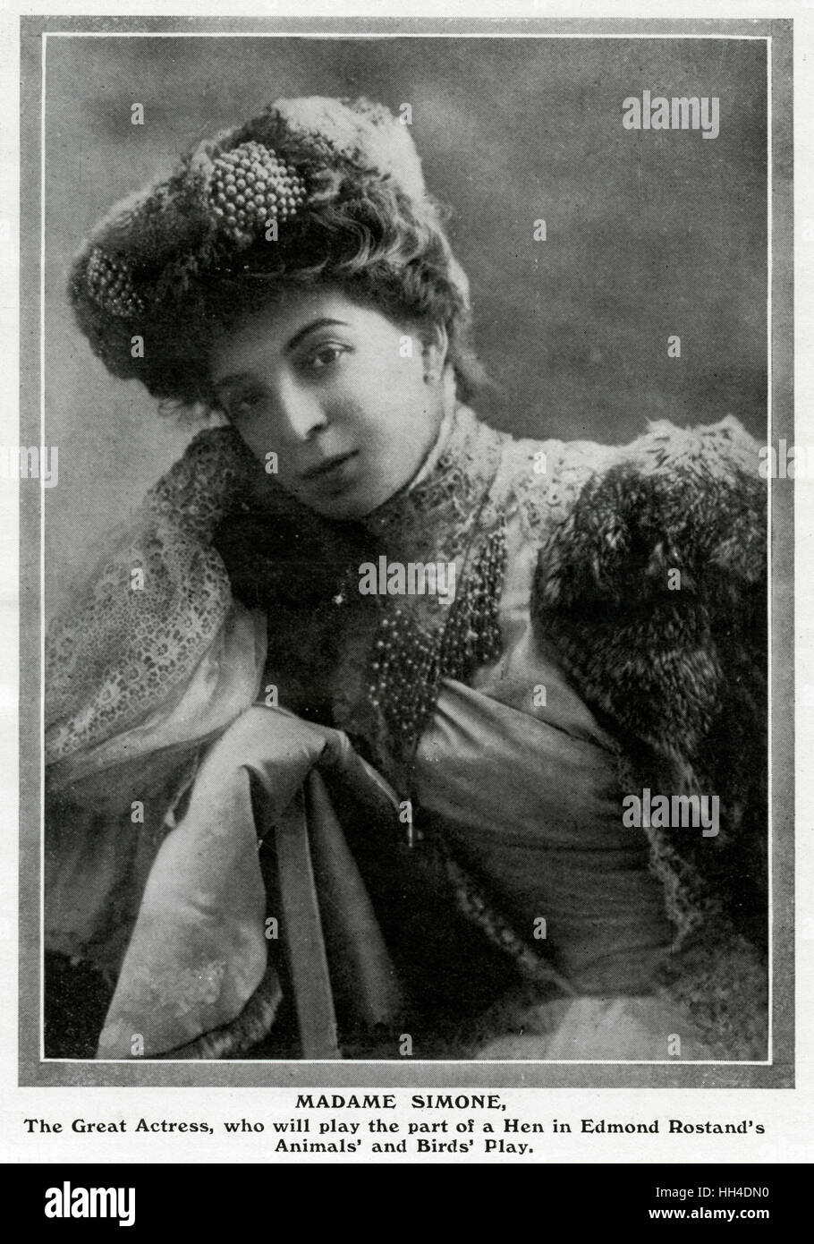 Madame Simone Banque D'Images