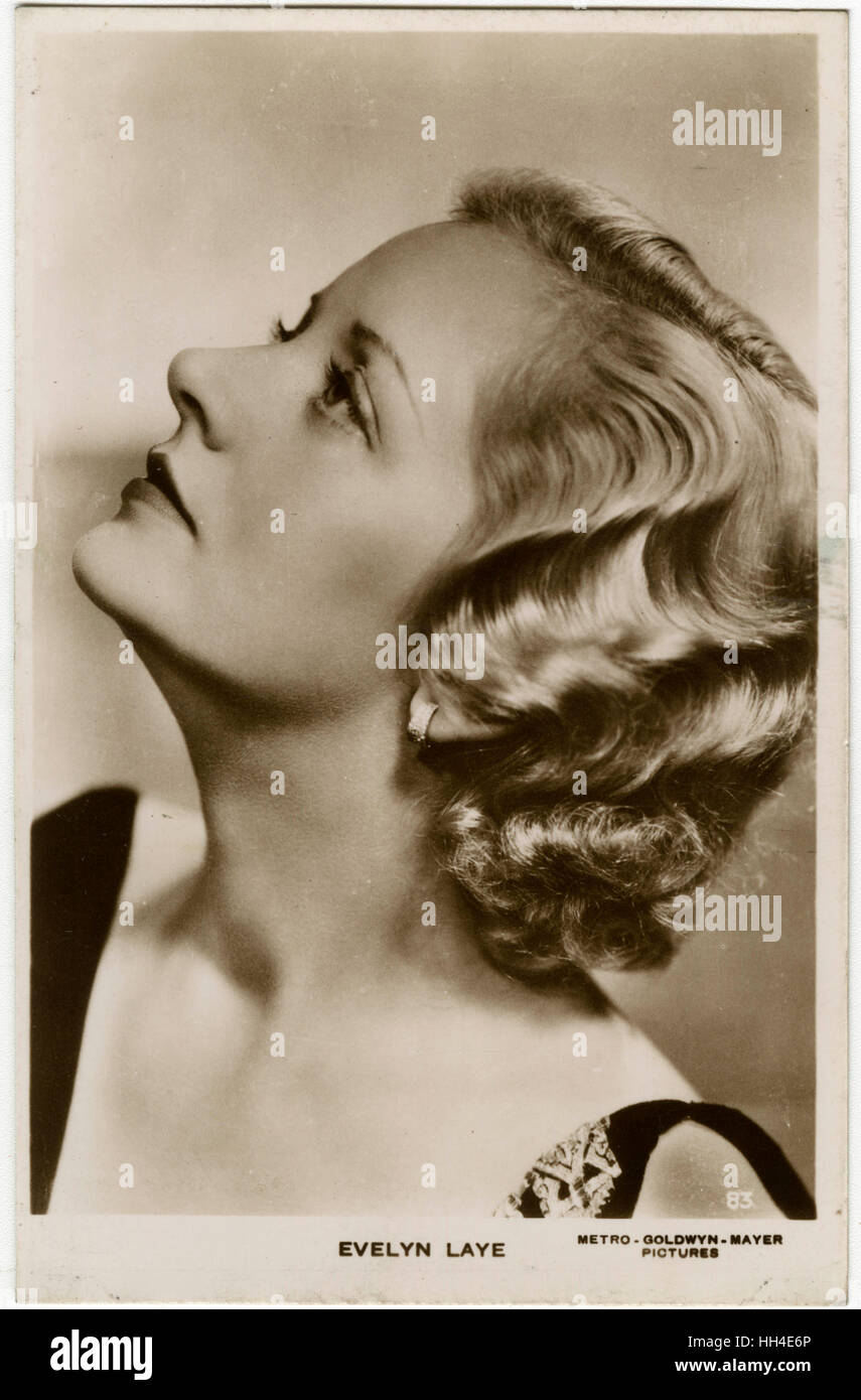 Evelyn Laye Banque D'Images