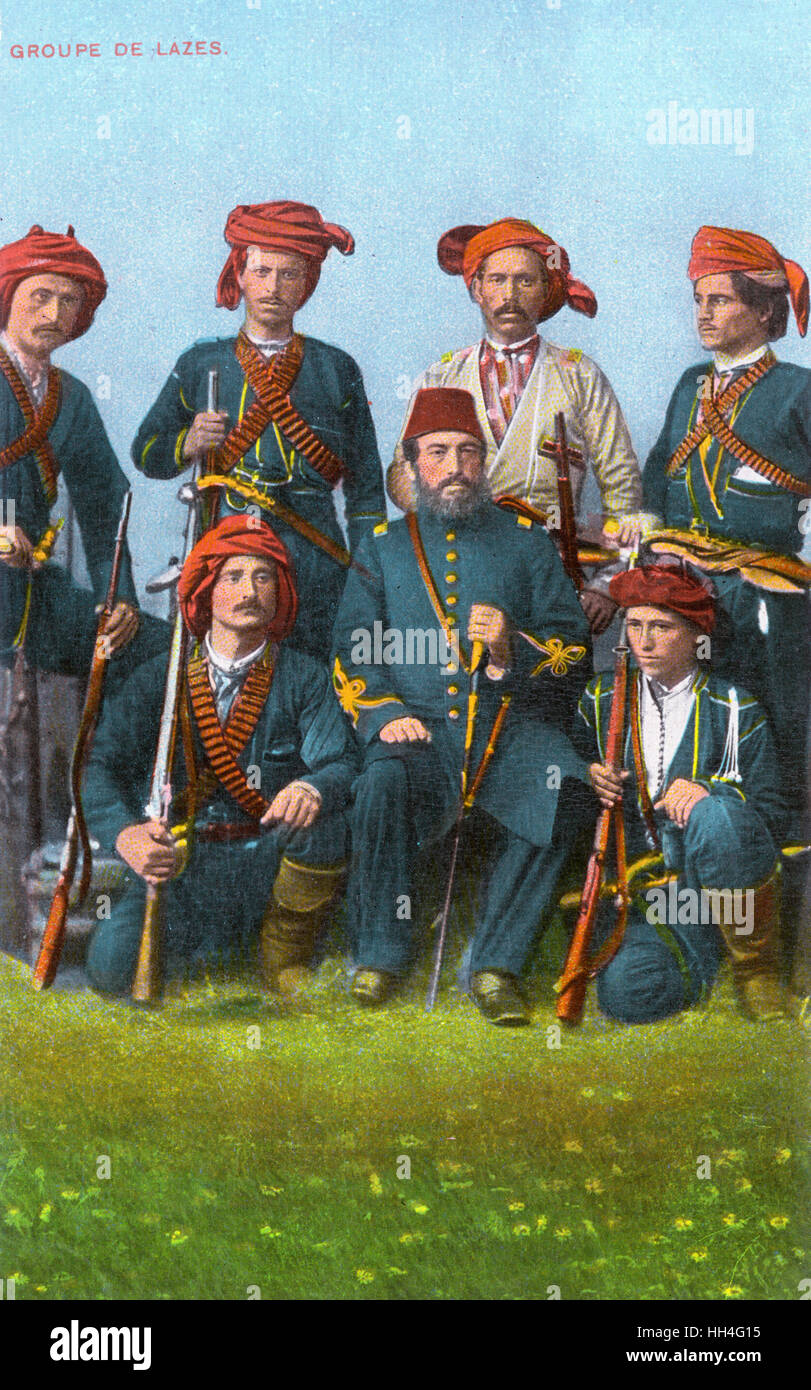 Laz gang - Turquie Banque D'Images