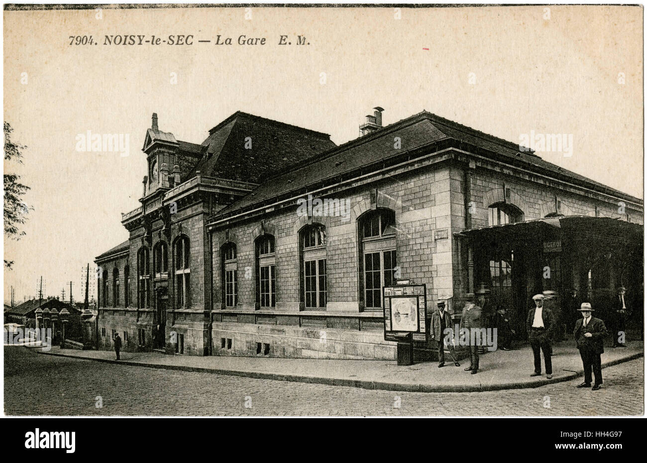 France - la gare de Noisy-le-sec Banque D'Images