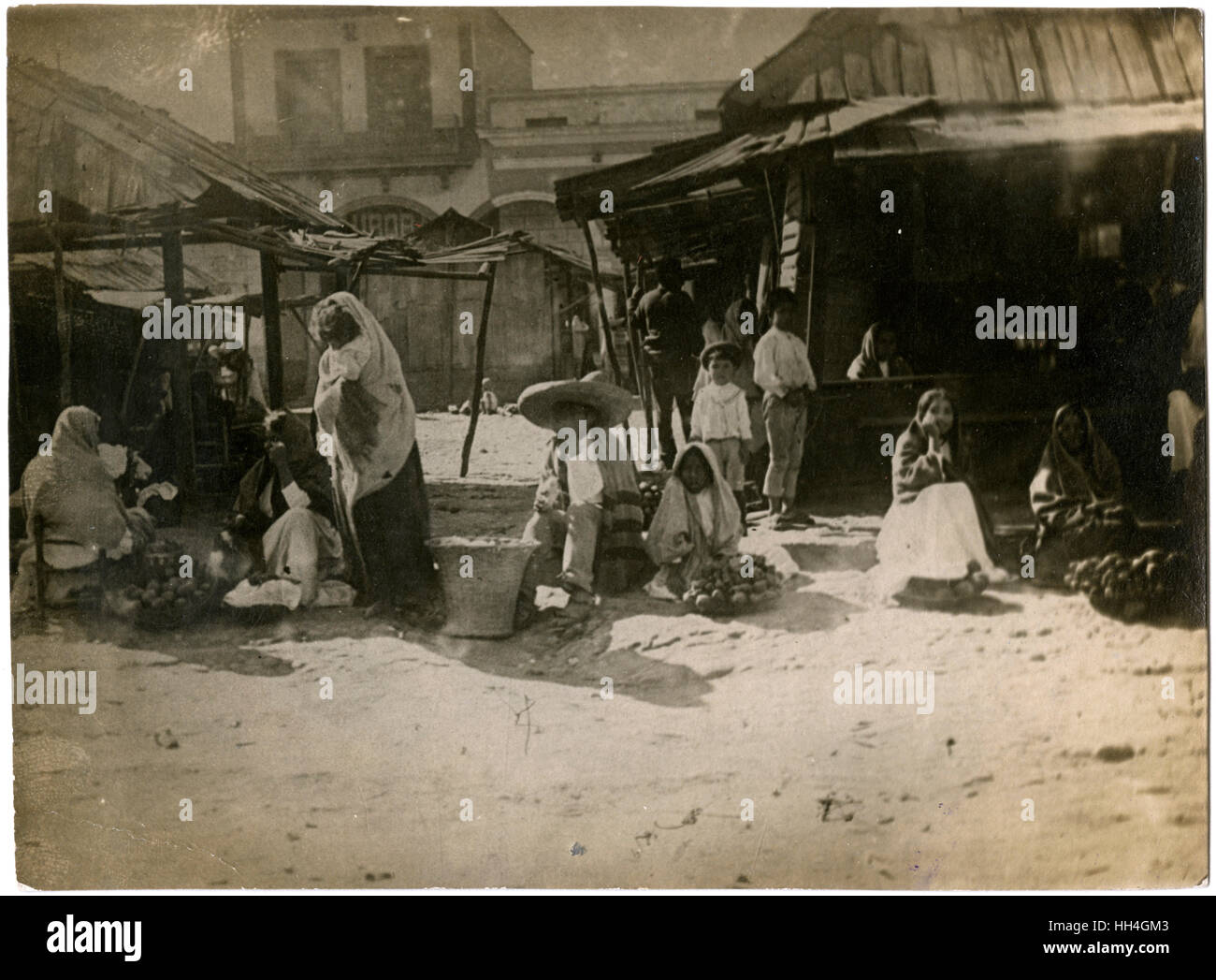 Quetzaltenango, Guatemala - Une scène de marché Banque D'Images