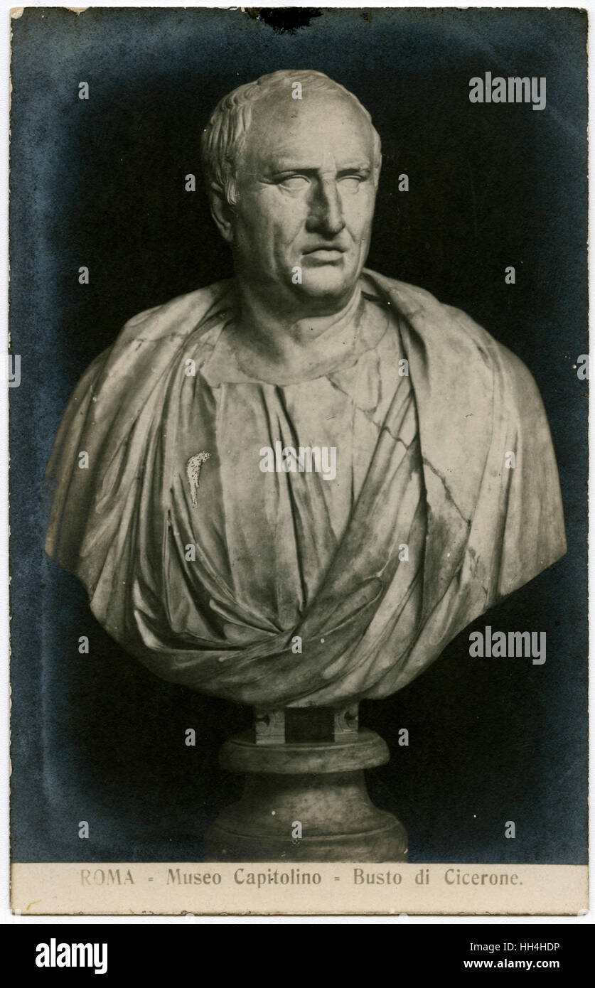 Bust of cicero Banque de photographies et d’images à haute résolution ...